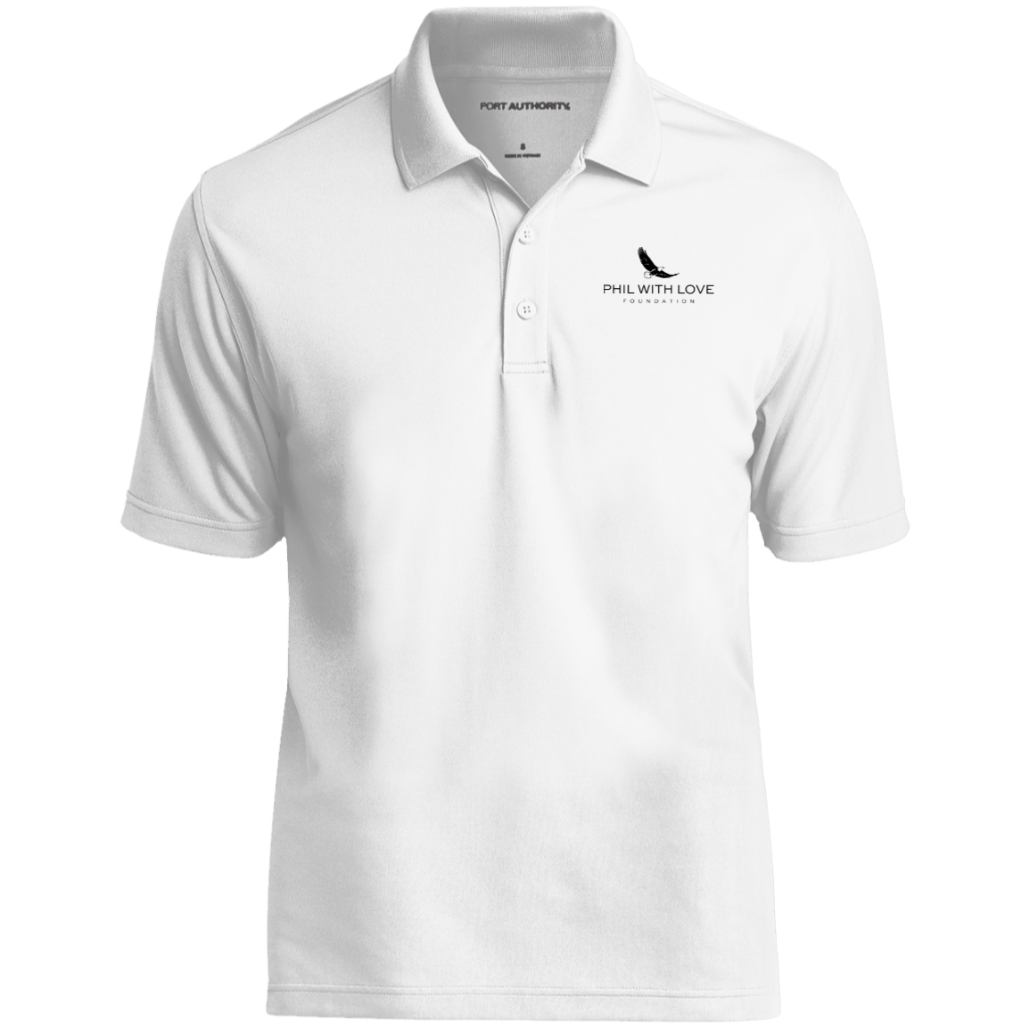 Men's Classic White PWL Polo